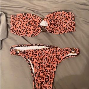 Brand new cheetah bikini